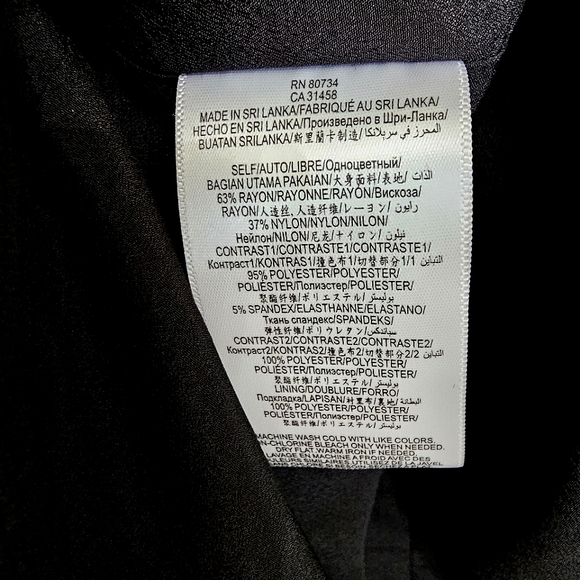 Nwt BCBG Black Velvet / Peach Floral Sleeveless Highslits Maxidress - Picture 12 of 17